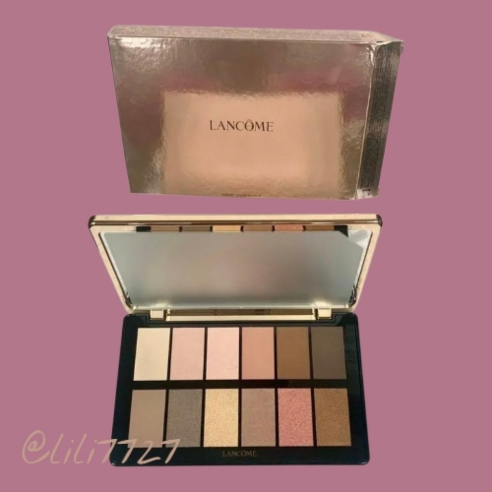 Lancome Holiday Rose Gold Palette And YSL Myself Edp .04flOz Spray Mens NIB - Picture 5 of 13